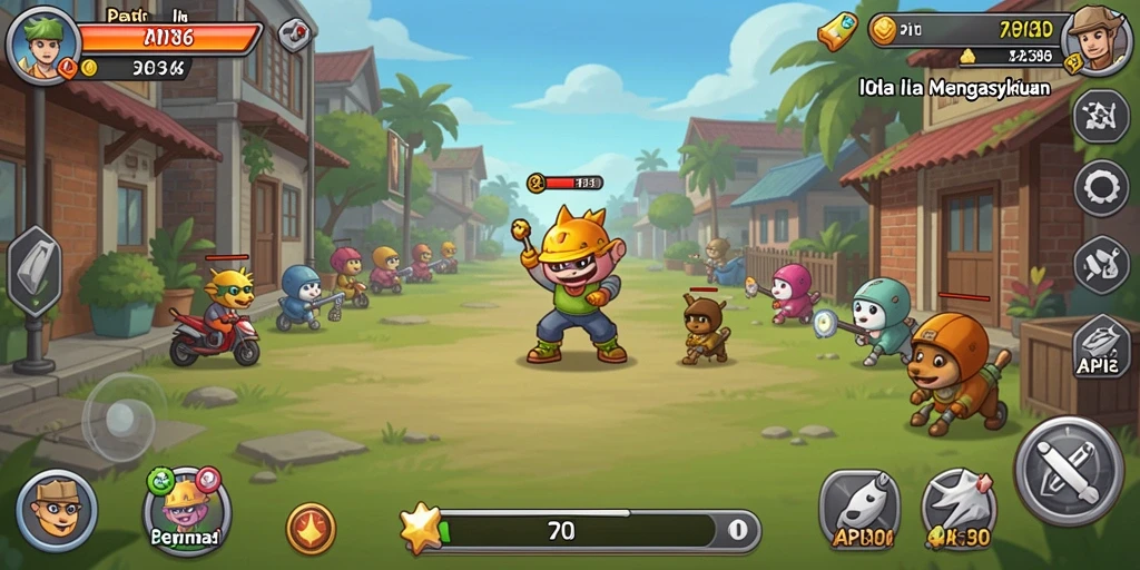 Screenshot gameplay API36 menampilkan mekanisme Idle yang menarik.