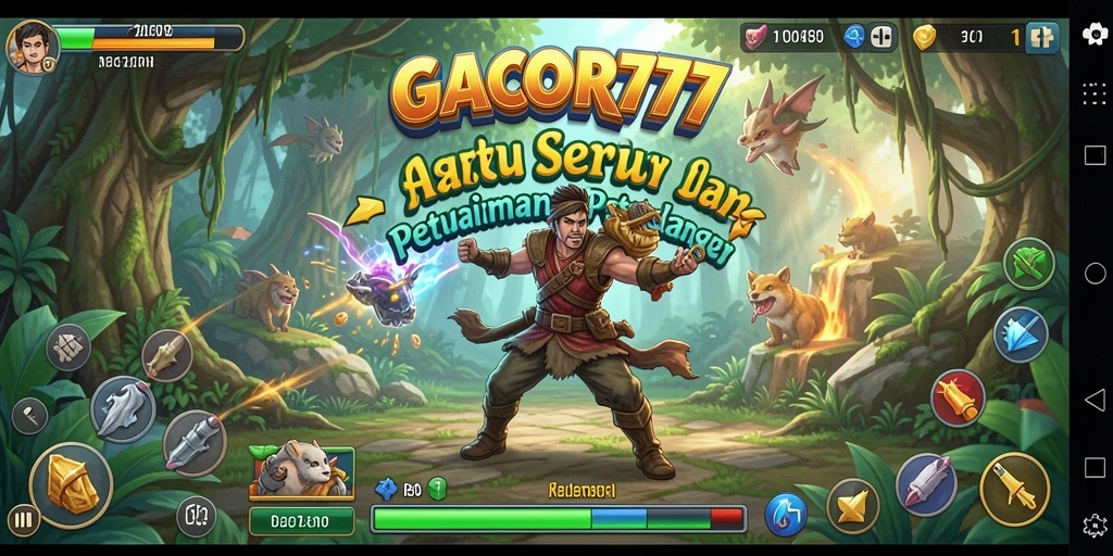 Screenshot menunjukkan aksi seru dari gameplay GACOR777.