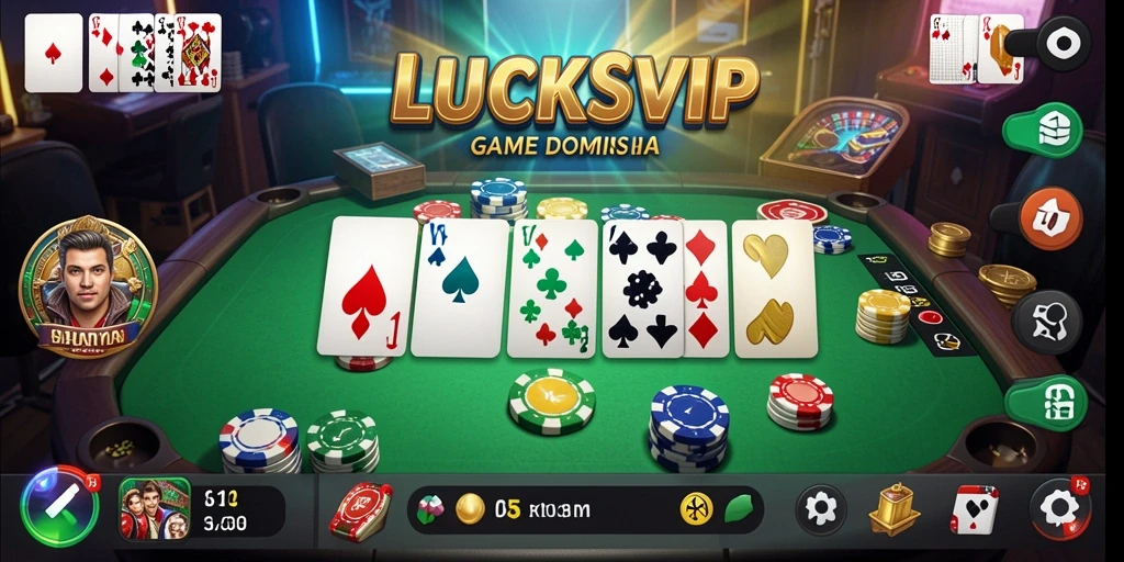 Gameplay LUCKSVIP yang menarik dan seru dalam permainan Domino.