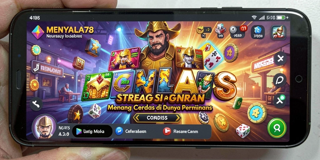 Tampilan gameplay MENYALA78 yang menantang dan strategis.